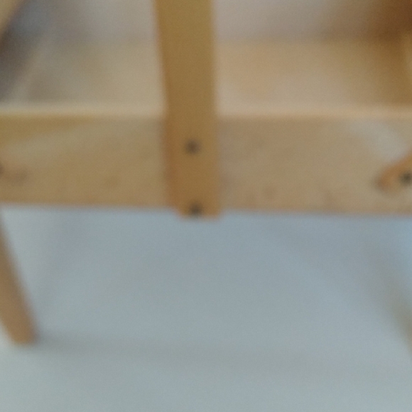 Vintage Wooden Sewing Box with Handle - Picture 13 of 16